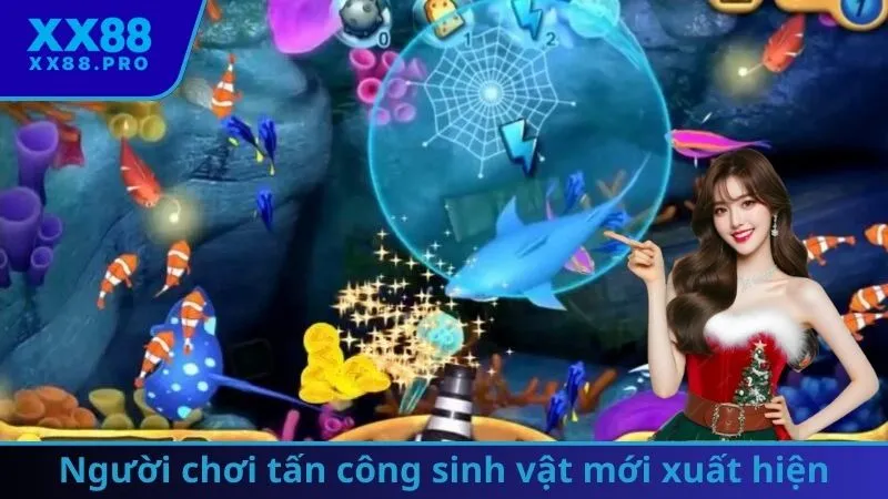 Người chơi tấn công sinh vật mới xuất hiện