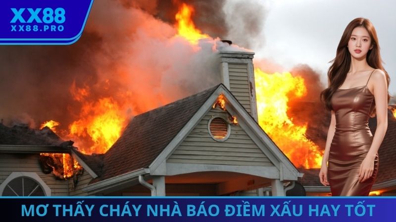 Mơ thấy cháy nhà báo điềm xấu hay tốt