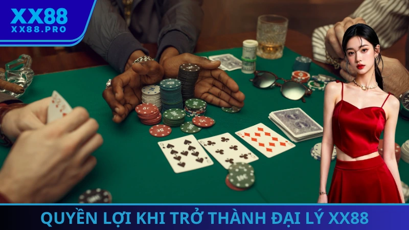 Quyền lợi khi trở thành đại lý XX88